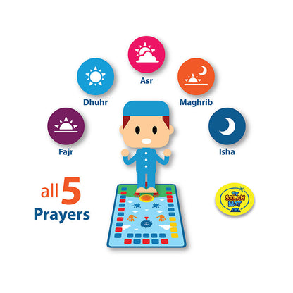My Salah Mat - Interactive Prayer Mat for Kids