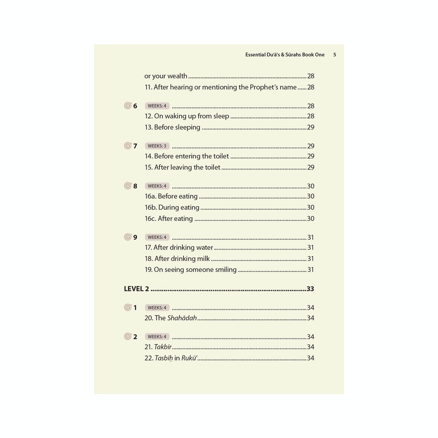Essential Duas and Surahs 1 (Madinah Script) - Safar Learn by Heart Series
