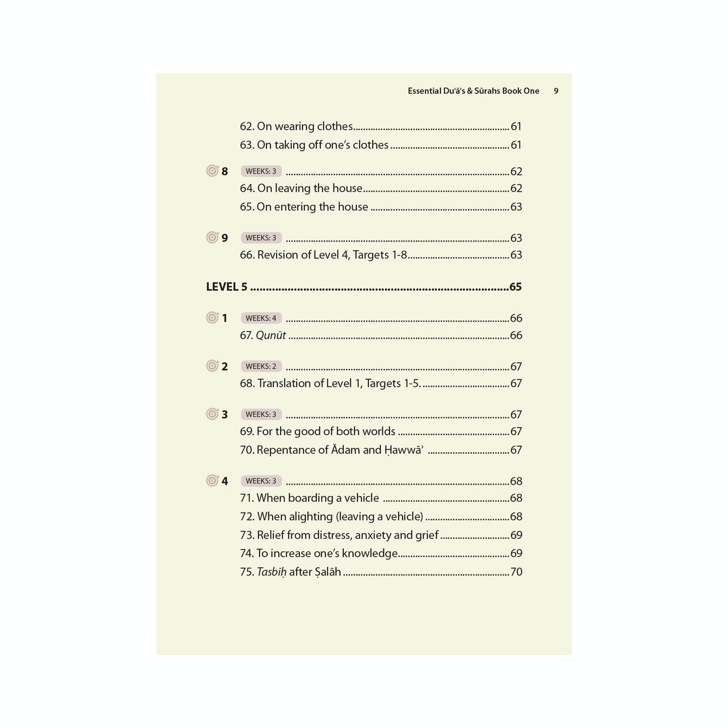 Essential Duas and Surahs 1 (Madinah Script) - Safar Learn by Heart Series