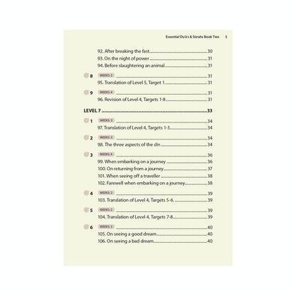 Essential Duas and Surahs 2 (Madinah Script) - Safar Learn by Heart Series