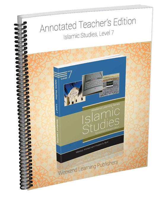 Islamic Studies Teacher's Manual - Level 7 - Al Barakah Books